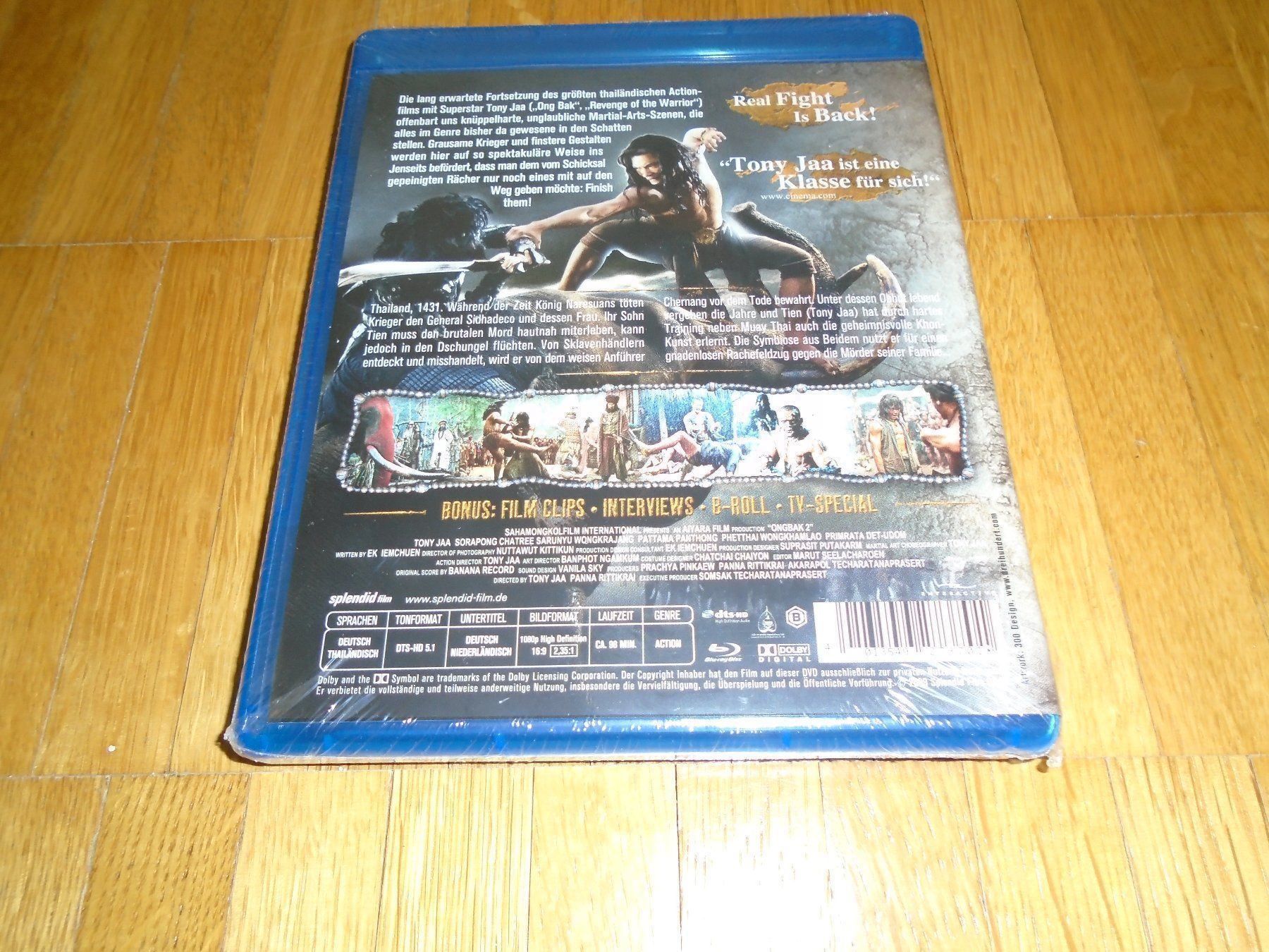 Tutti i DVDs: Ong Bak 2 - BLU-RAY - UNCUT – Nuovo e nell'imballaggio originale da Basel venduto da havsok 1
