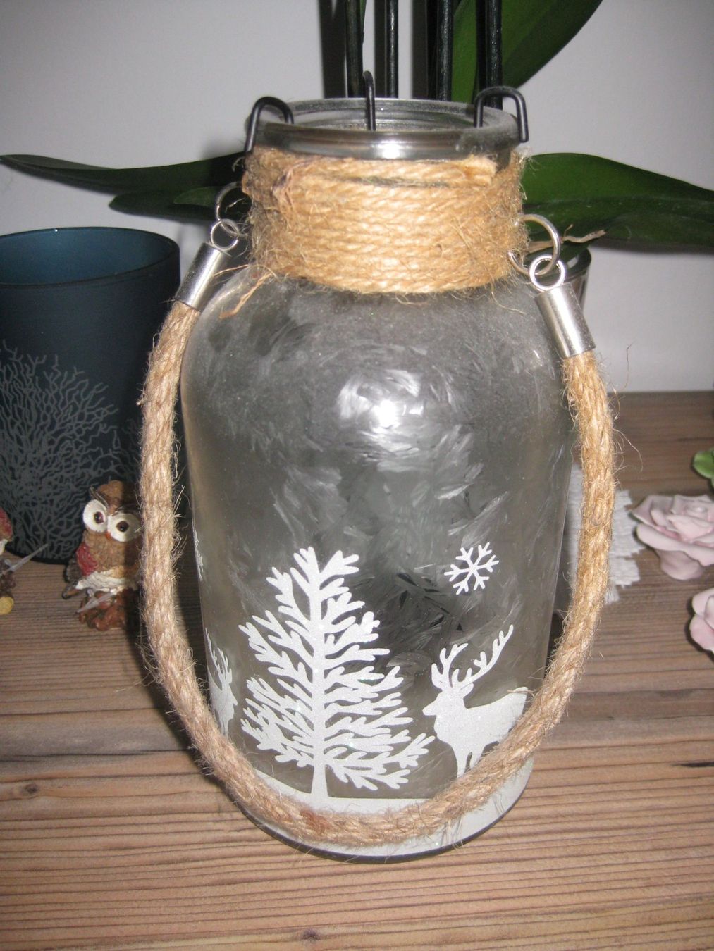 Toutes les décorations: Schönes Teelichtglas mit Einsatz – Neuf (Voir description) à Romanshorn par Wazoohandlung 3