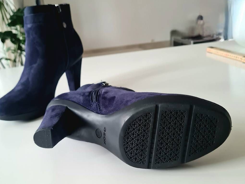 Scarpe da donna: Lederstiefelette Geox Gr. 38 blau – Usato da Kreuzlingen venduto da vir_thb7 1