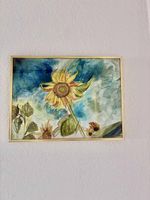 Sonnenblumen im Föhnsturm