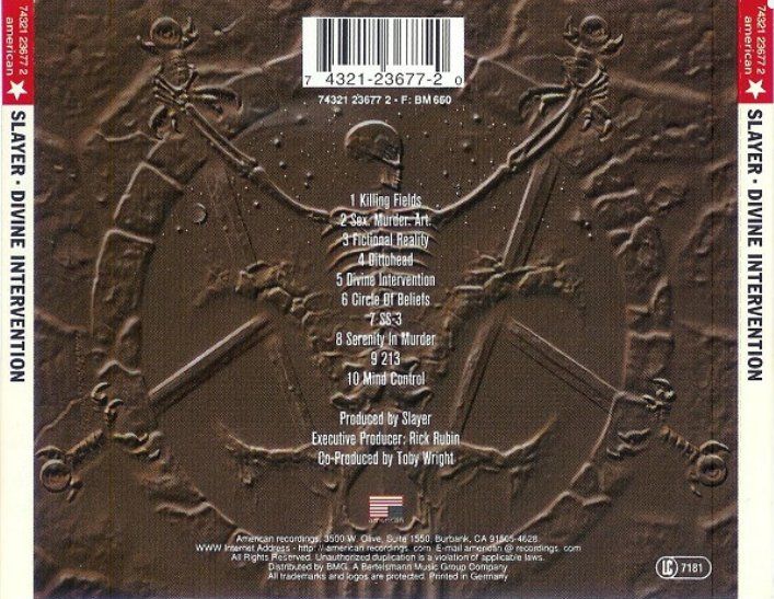 CDs: Slayer - Divine Intervention - CD original 1994 – Gebraucht aus St-Prex von eme_kc29 1