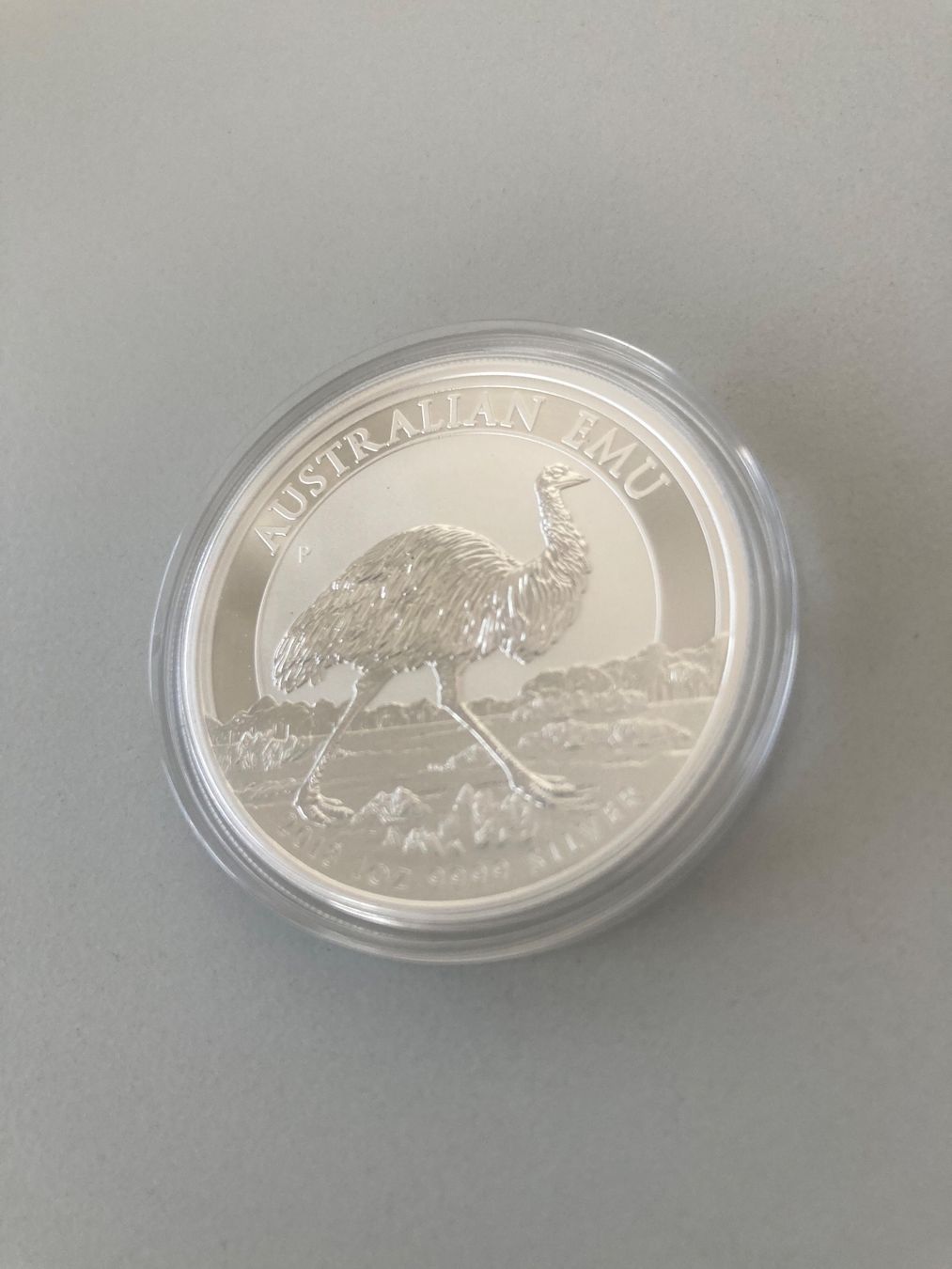 Tutti le monete: 1 Unze Silber 9999 Emu 2018 1 Dollar – Usato da Zürich venduto da WC1994