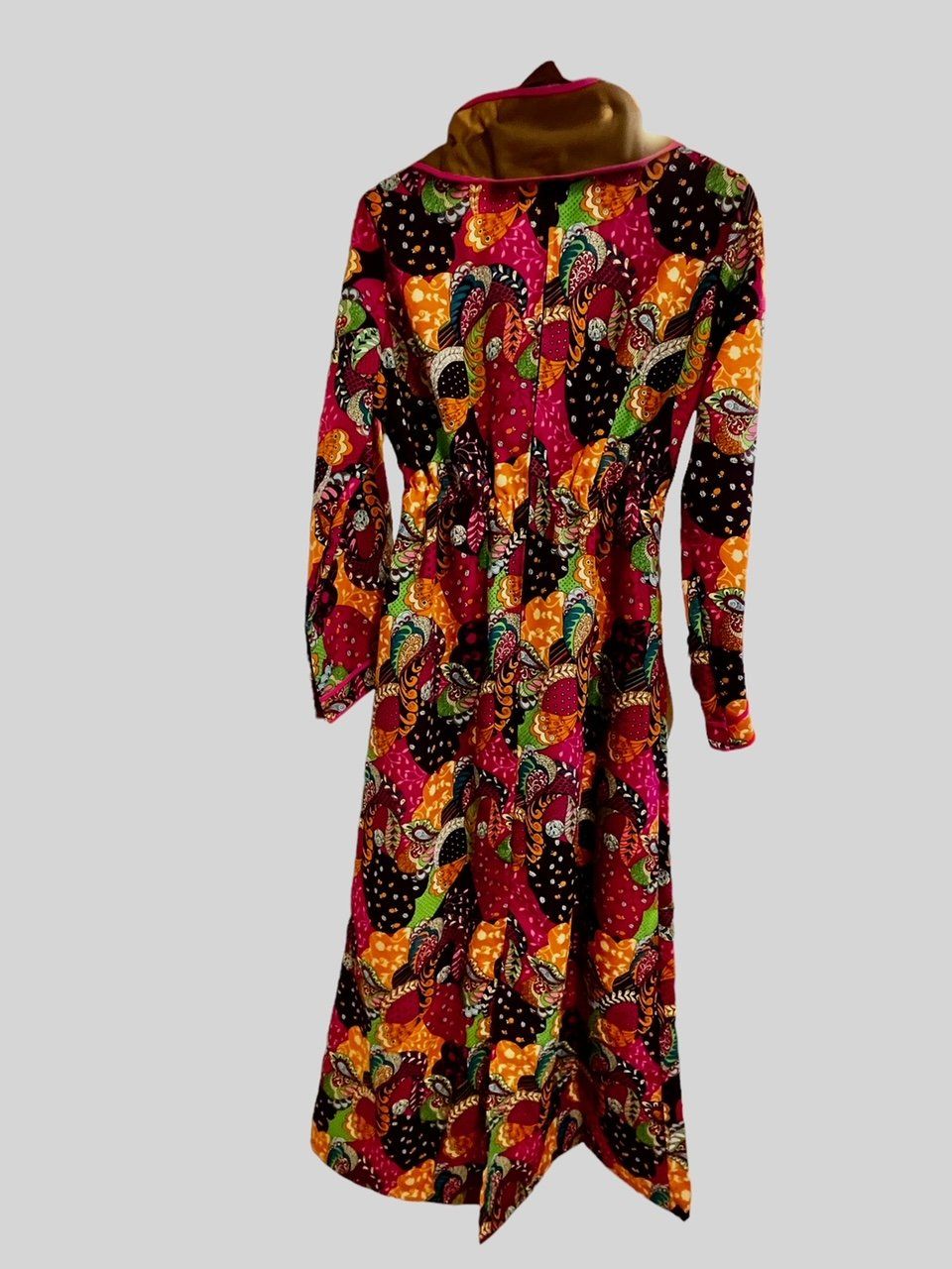 Costumi: Buntes, langes Hippie-Kleid – Nuovo (secondo la descrizione) da Ottikon venduto da lo99 4