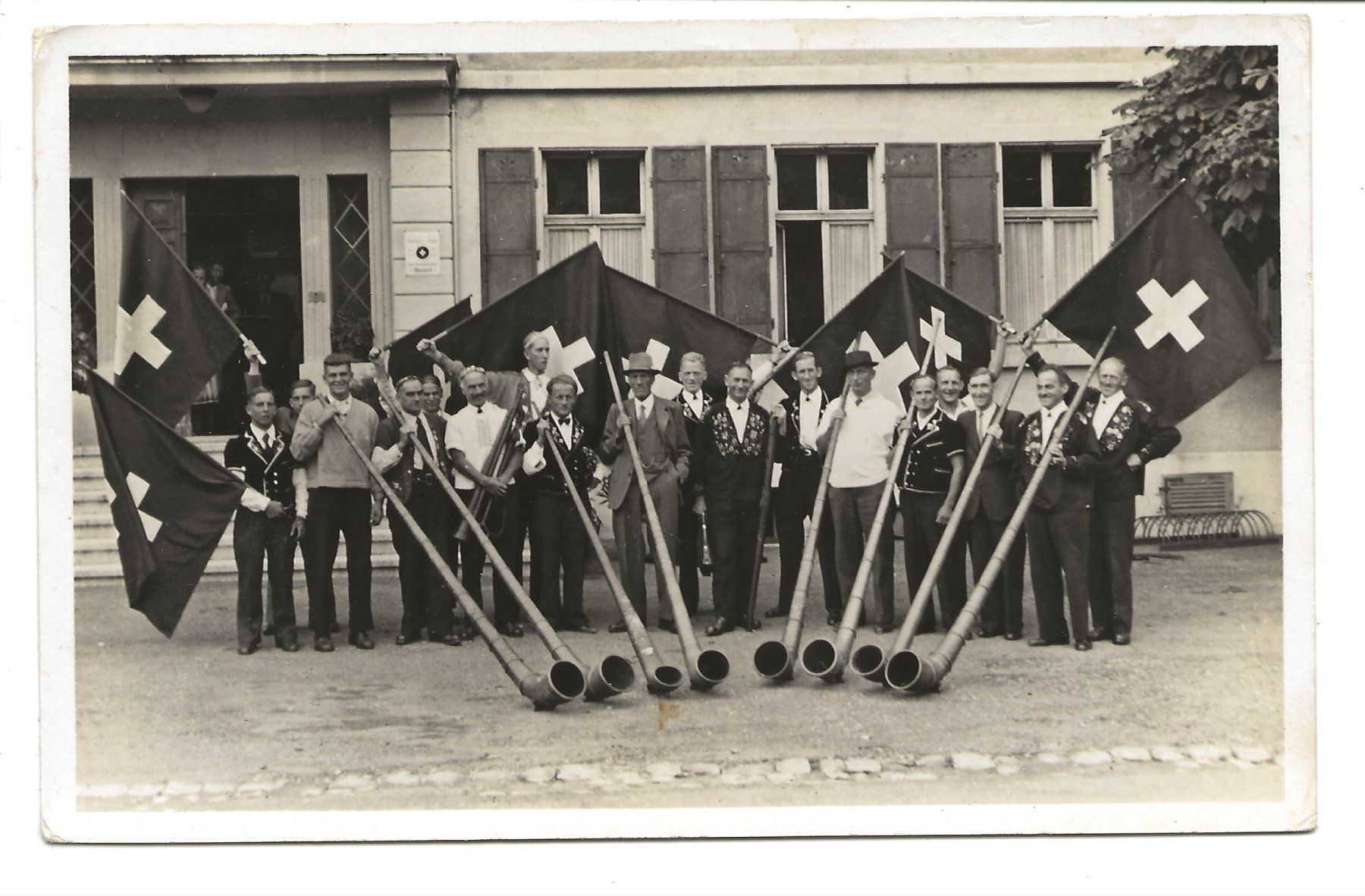 Cartes postales: Ausflug - Ostschweizerischer Jodler-Verband - Alphörner – D'occasion à Engelburg par Cartophil