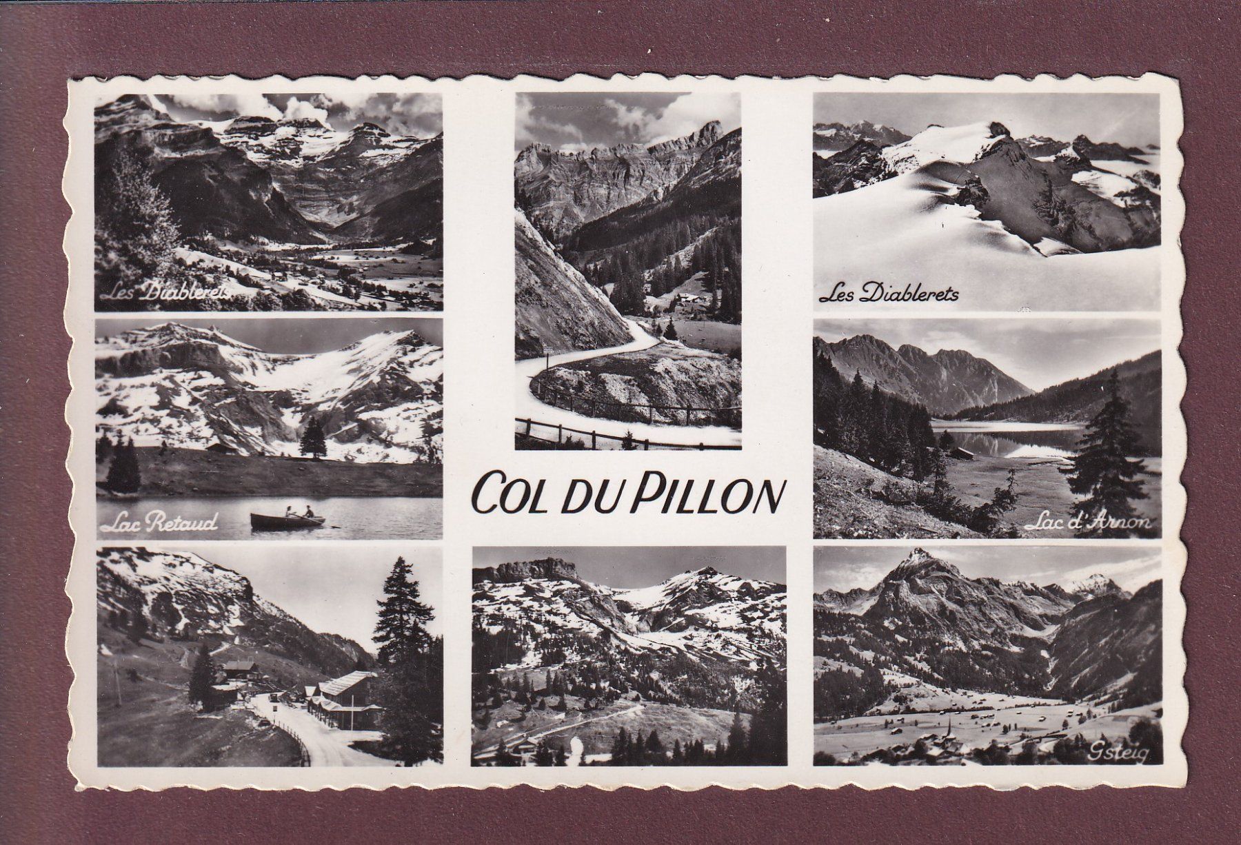 Cartes postales: COL DU PILLON - 8 images – D'occasion à Pully par nicecards