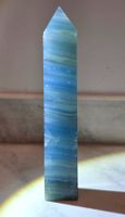 Blauer Onyx Obelisk 245g