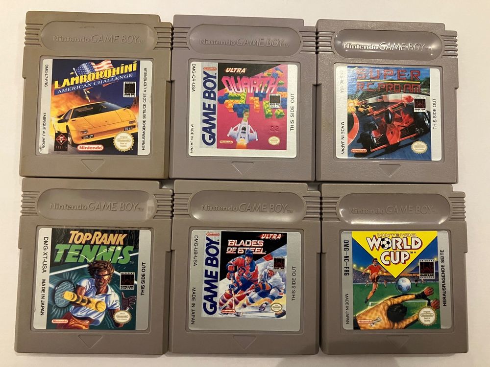 Lot De Jeux Game Boy, Game Boy Color Et Game Boy Advance - Nintendo