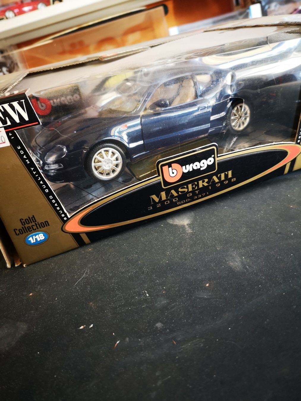 Maserati Modellini d'auto: Maserati 3200 GT – Nuovo e nell'imballaggio originale da Möhlin venduto da Highwaytom 1