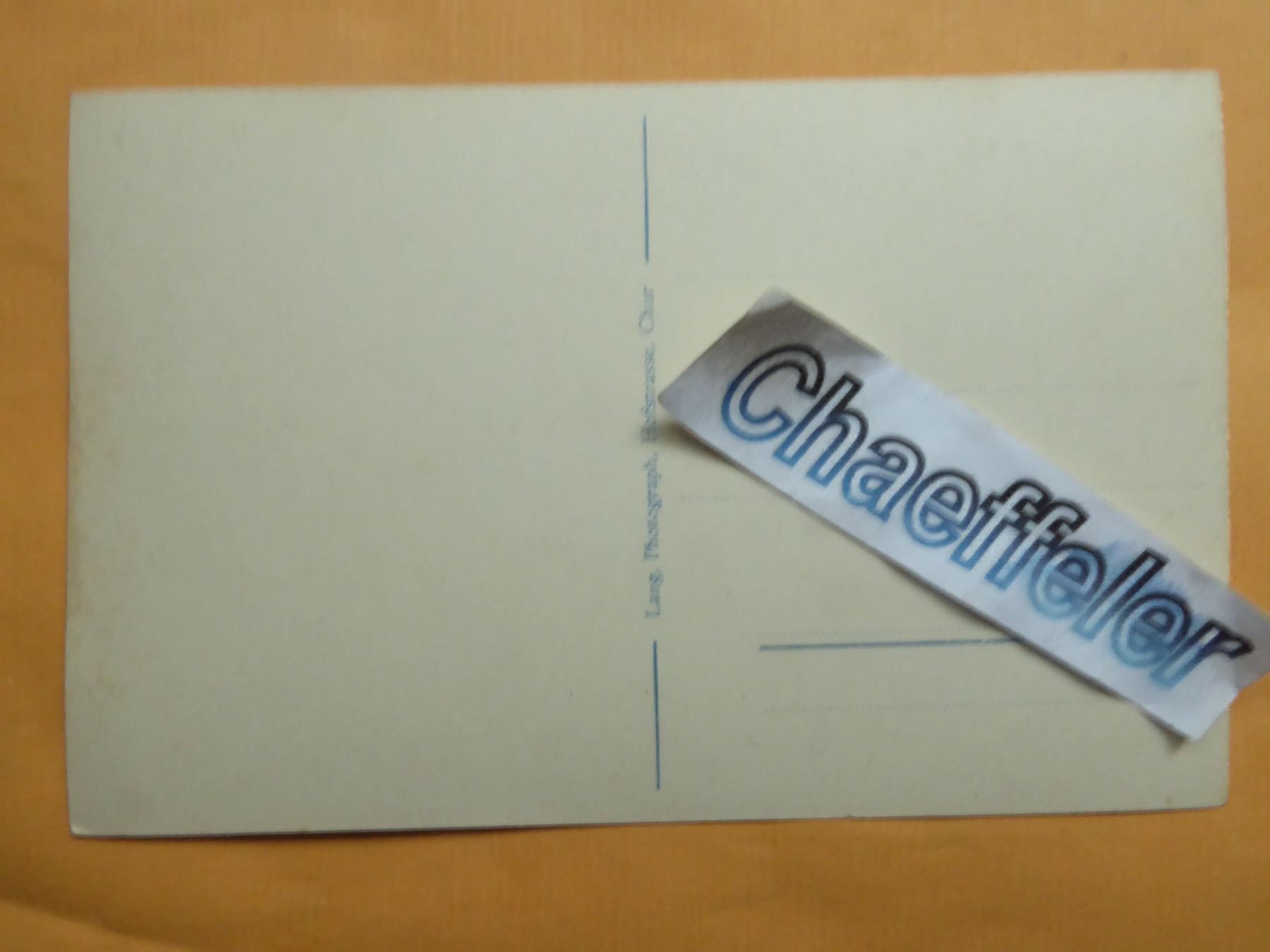 Cartoline postali: Hotel Disentiserhof – Nuovo (secondo la descrizione) da Zürich venduto da Chaeffeler 1