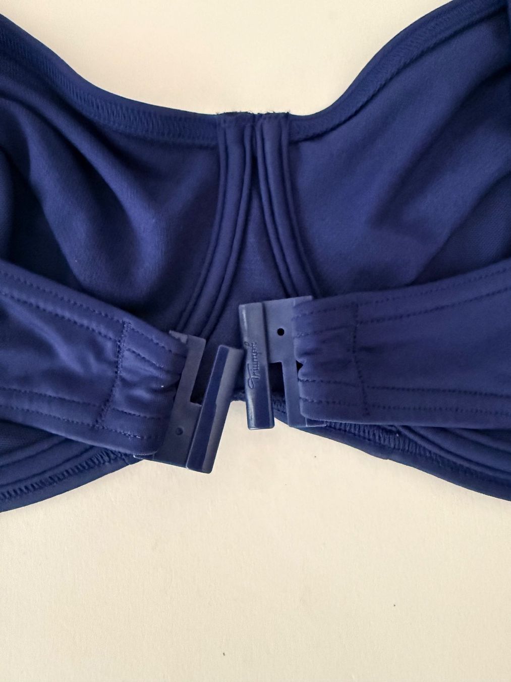 Triumph Costumi da bagno & Bikini: TRIUMPH, Bikini, Grösse 42E/42, Farbe Dunkelblau/Weiss – Nuovo e nell'imballaggio originale da Rudolfstetten venduto da gst_g7xl 4