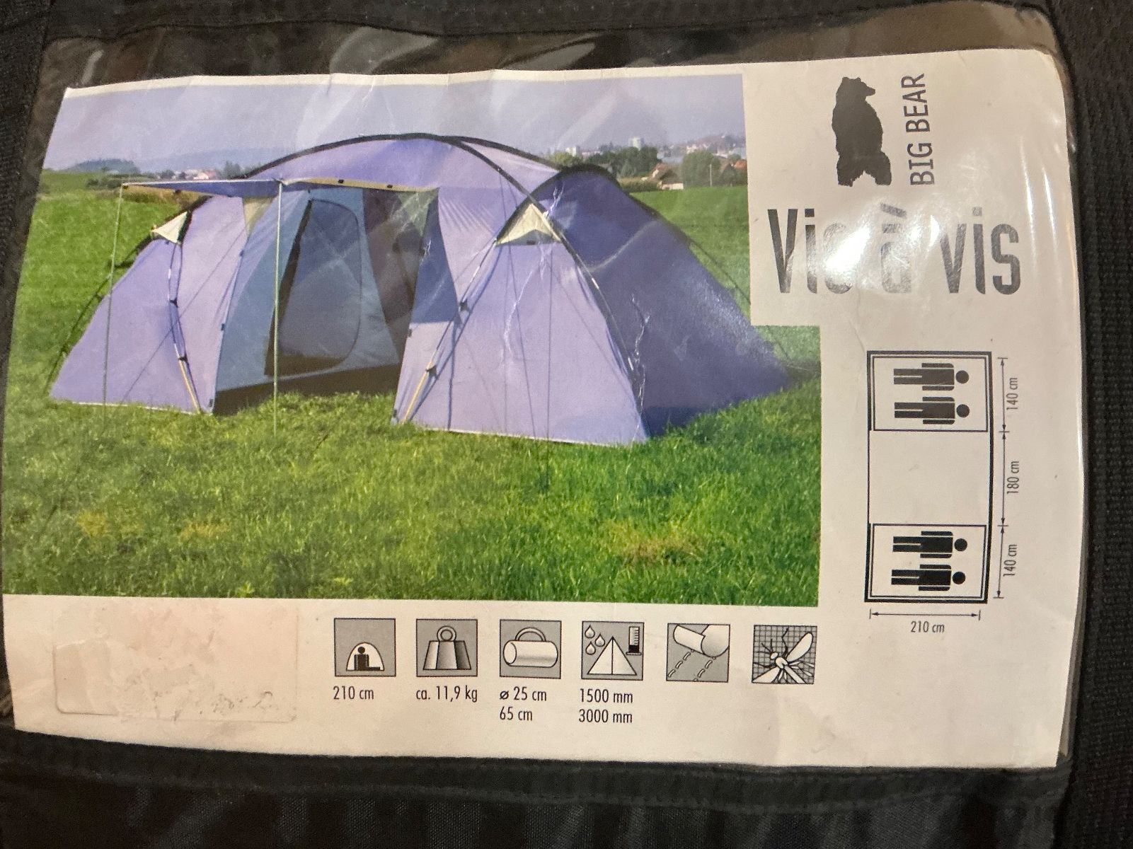 Tende : Camping Zelt Big Baer – Usato da WÜRENLOS venduto da 69Peter 2