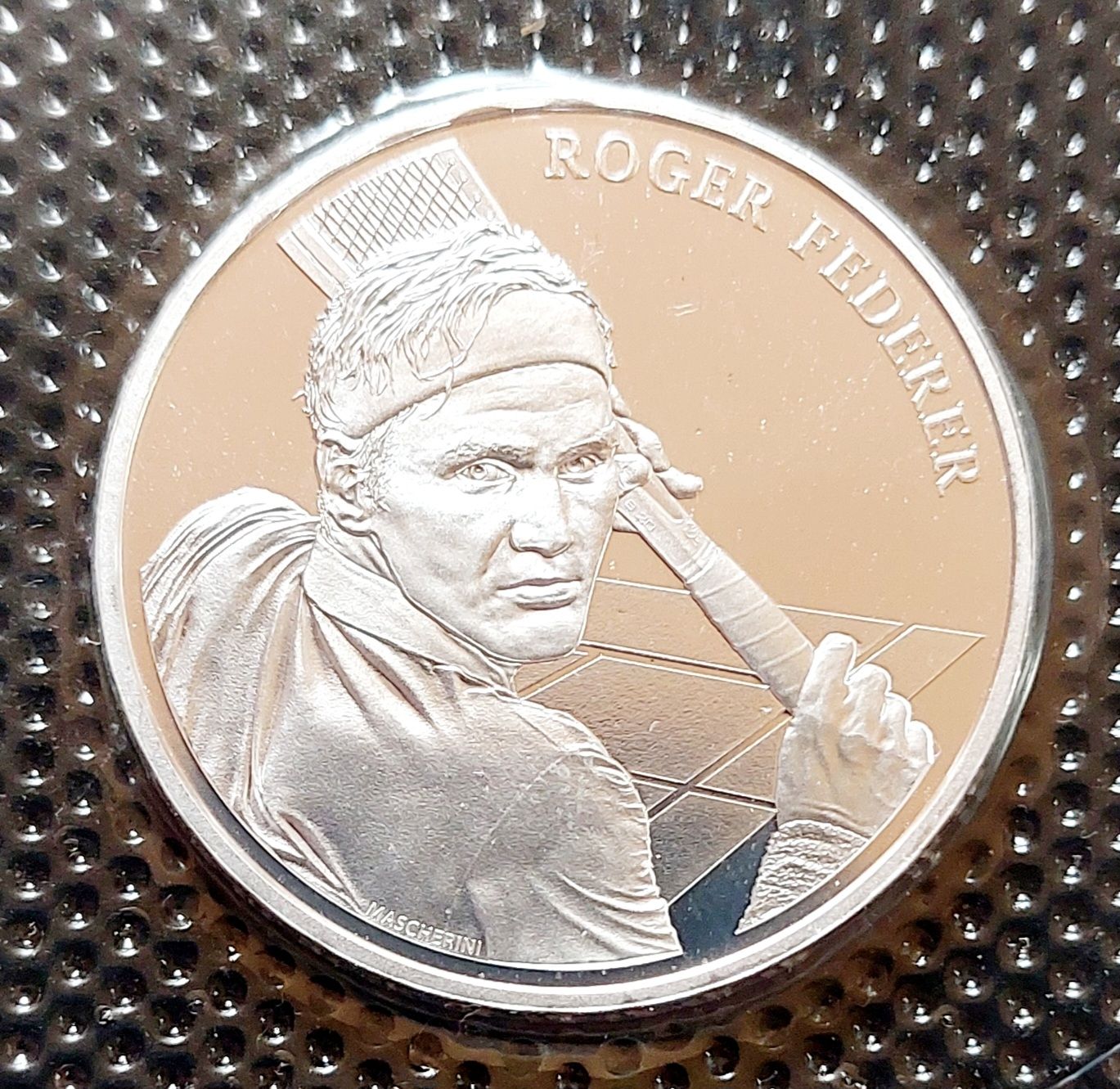 Tutti le monete: Swissmint Roger Federer – Nuovo e nell'imballaggio originale da Bremblens venduto da Ampoule_jaune