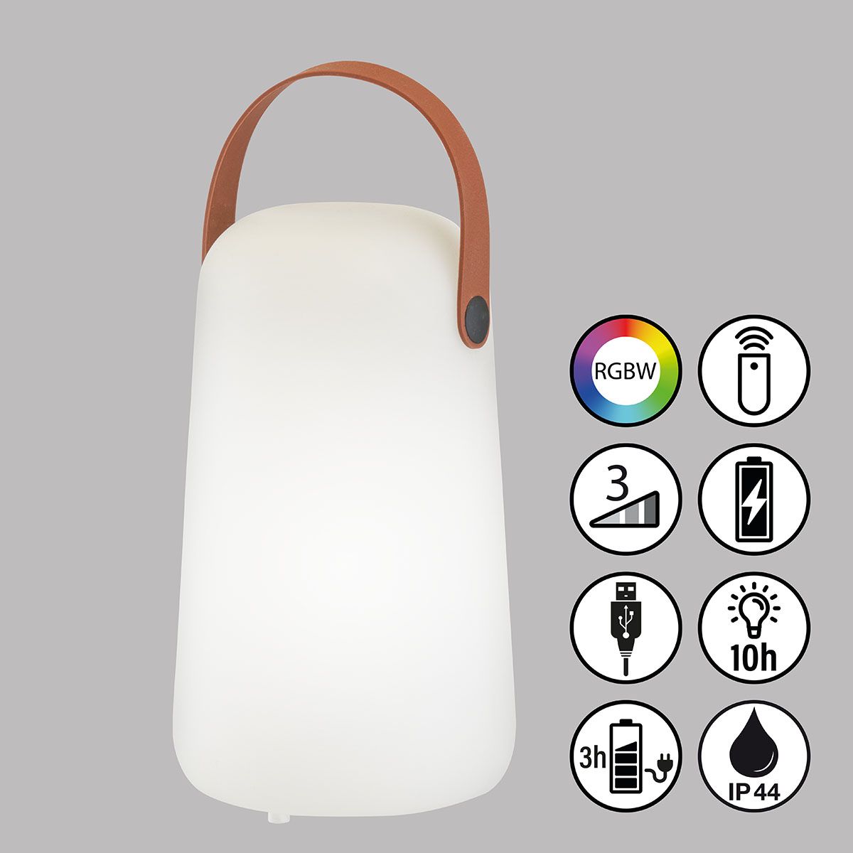 Lampade: LED Aussen Tischleuchte, 21 cm Höhe – Nuovo (secondo la descrizione) da Kreuzlingen venduto da Smart-Light