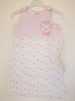 Baby Gril Schlafsack Impidimpi Gr. 68 Weiss Rosa