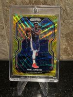 NBA RARE Joel Embiid Gold Wave Prizm