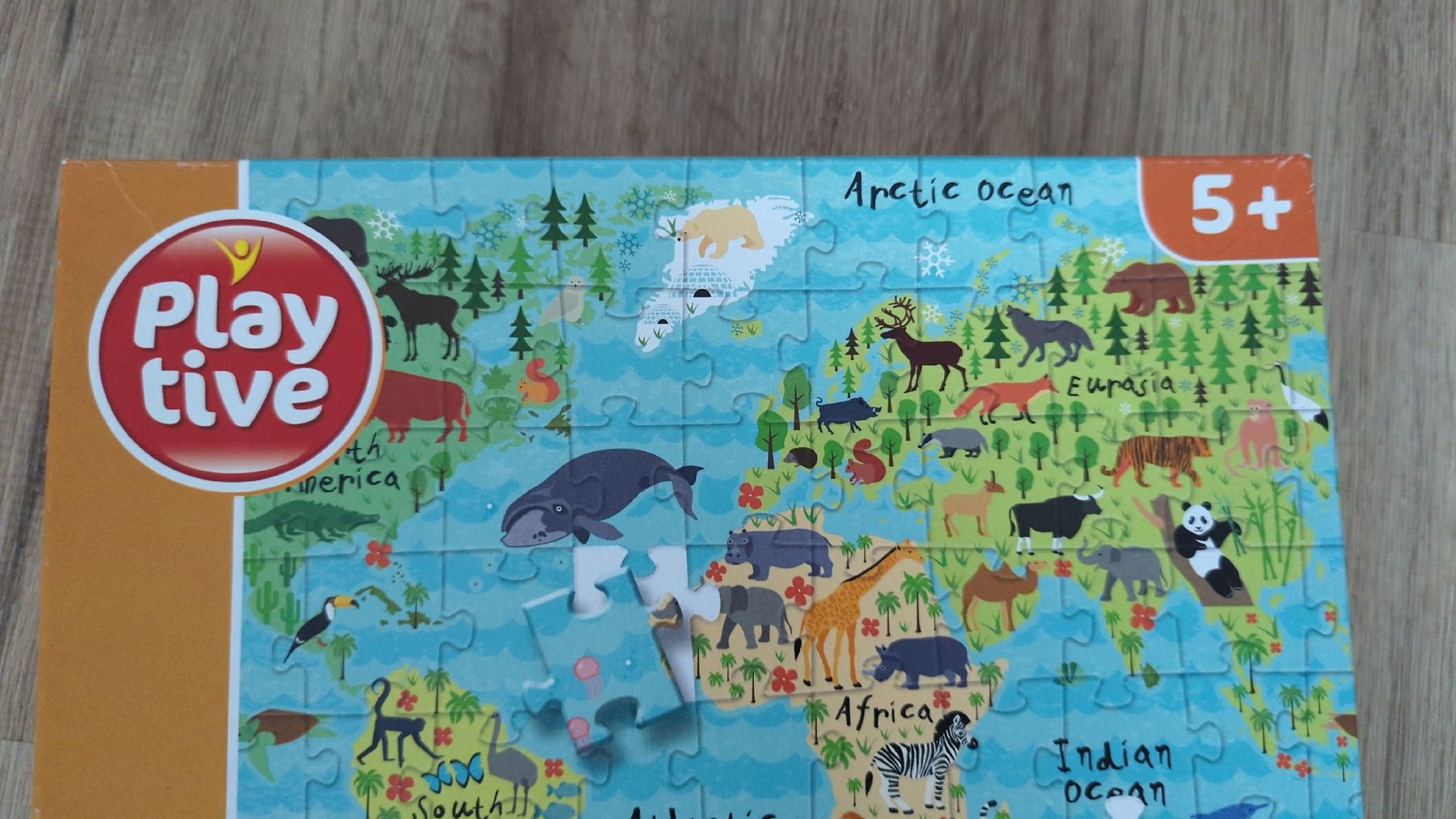 Puzzle: Puzzle 104 Teile / Weltkarte – Usato da Mägenwil venduto da Peter_Frei 2