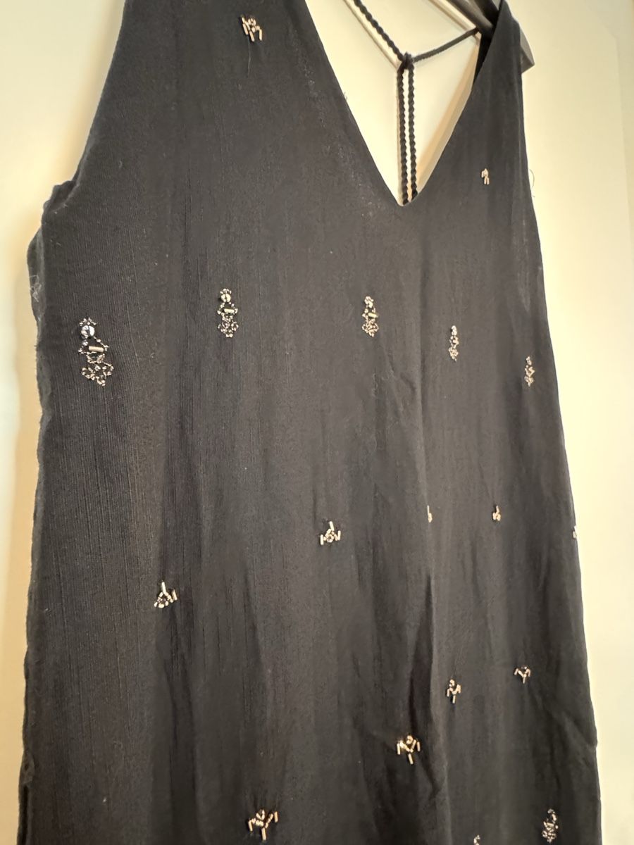 Zara Vestiti: Black Maxi Dress embellished Size S  – Usato da Dübendorf venduto da ClaraS. 4