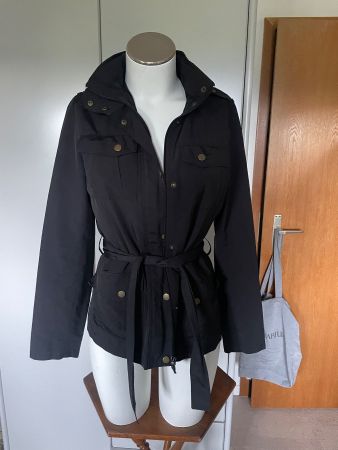 schwarze maddison Jacke Übergang Gr 36