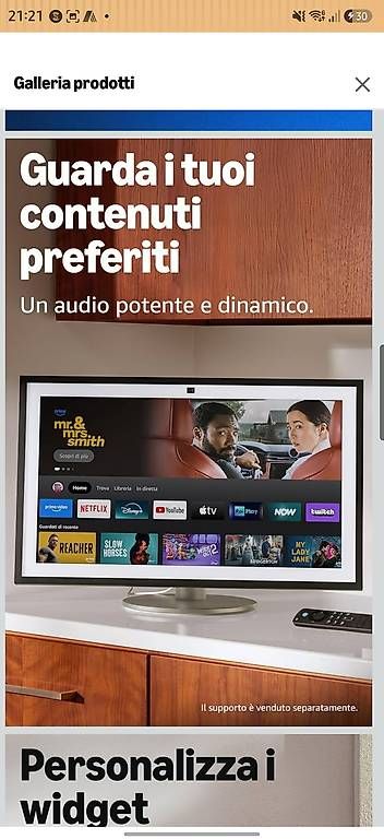 Systèmes audio & multimédias: Amazon Echo Show 21 Full HD + Fire TV + Alexa  – Neuf avec emballage d'origine à Paradiso par Asli 4