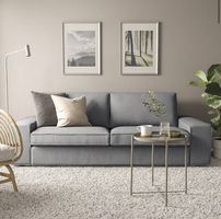 Sofa KIVIK wie neu, grau 3-Sitzwr - ground floor
