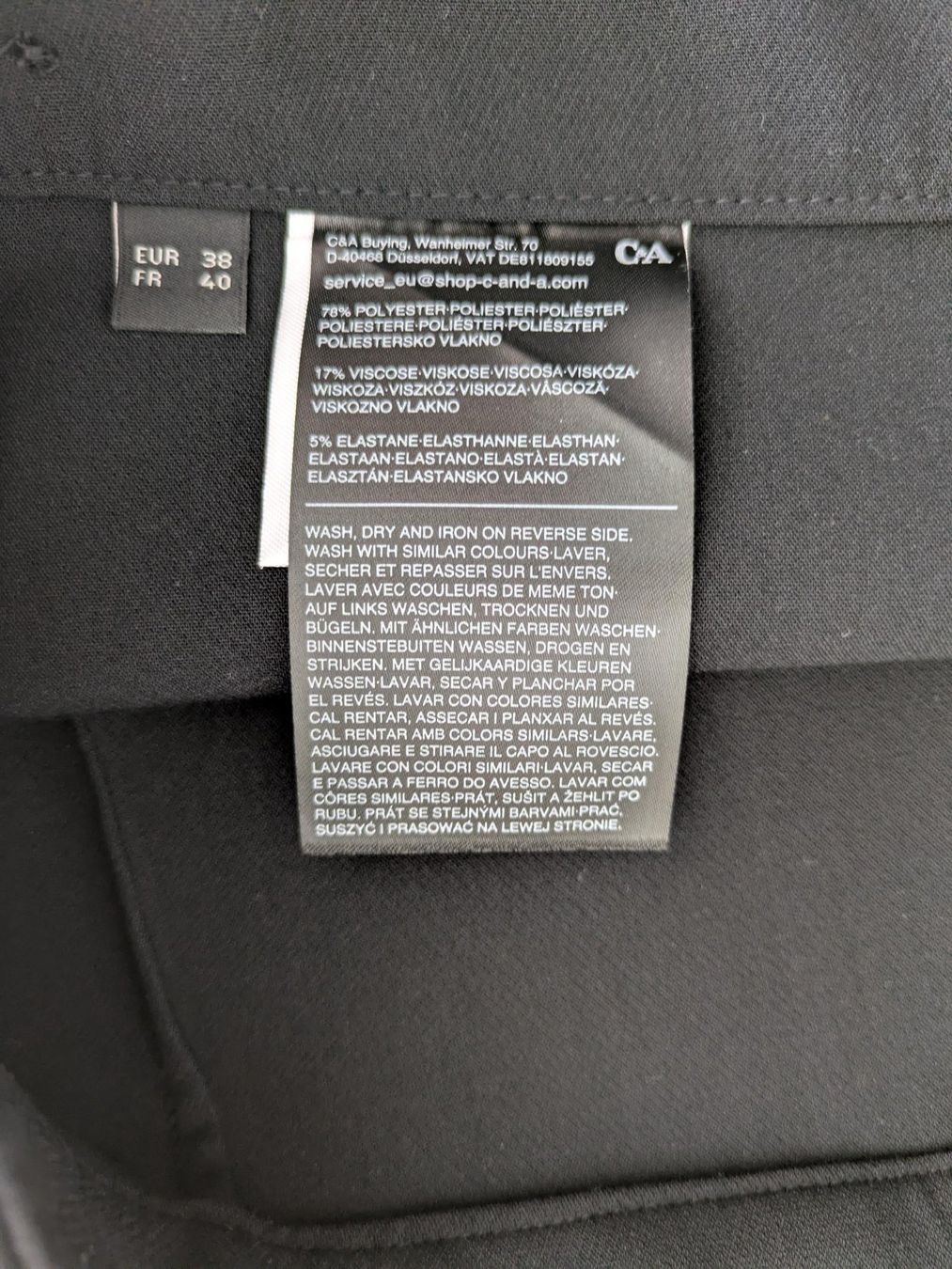 C&A Röcke: Skort schwarz Gr.38 – Gebraucht aus Schneisingen von tiziana_v01 3