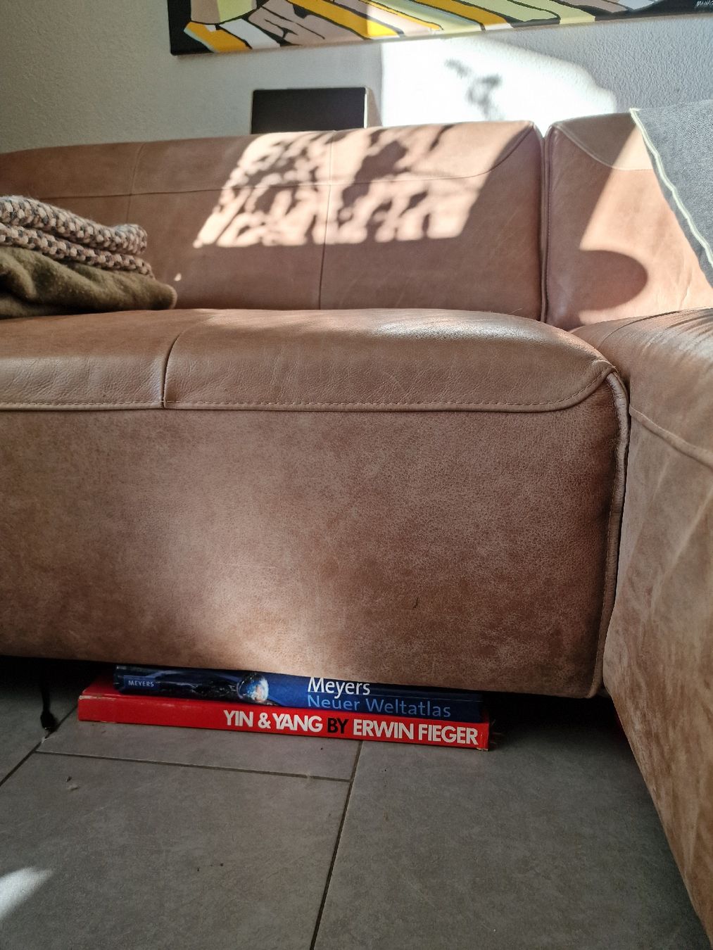 Sofas: Ecksofa Leder braun – D'occasion à Riedikon par MichelMarchand 2