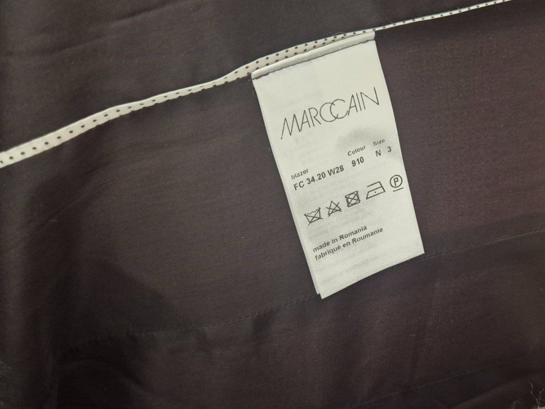 Marc Cain Vestes: TOP: Marc Cain Blazer kariert – Neuf (Voir description) à Chur par lumerina 4