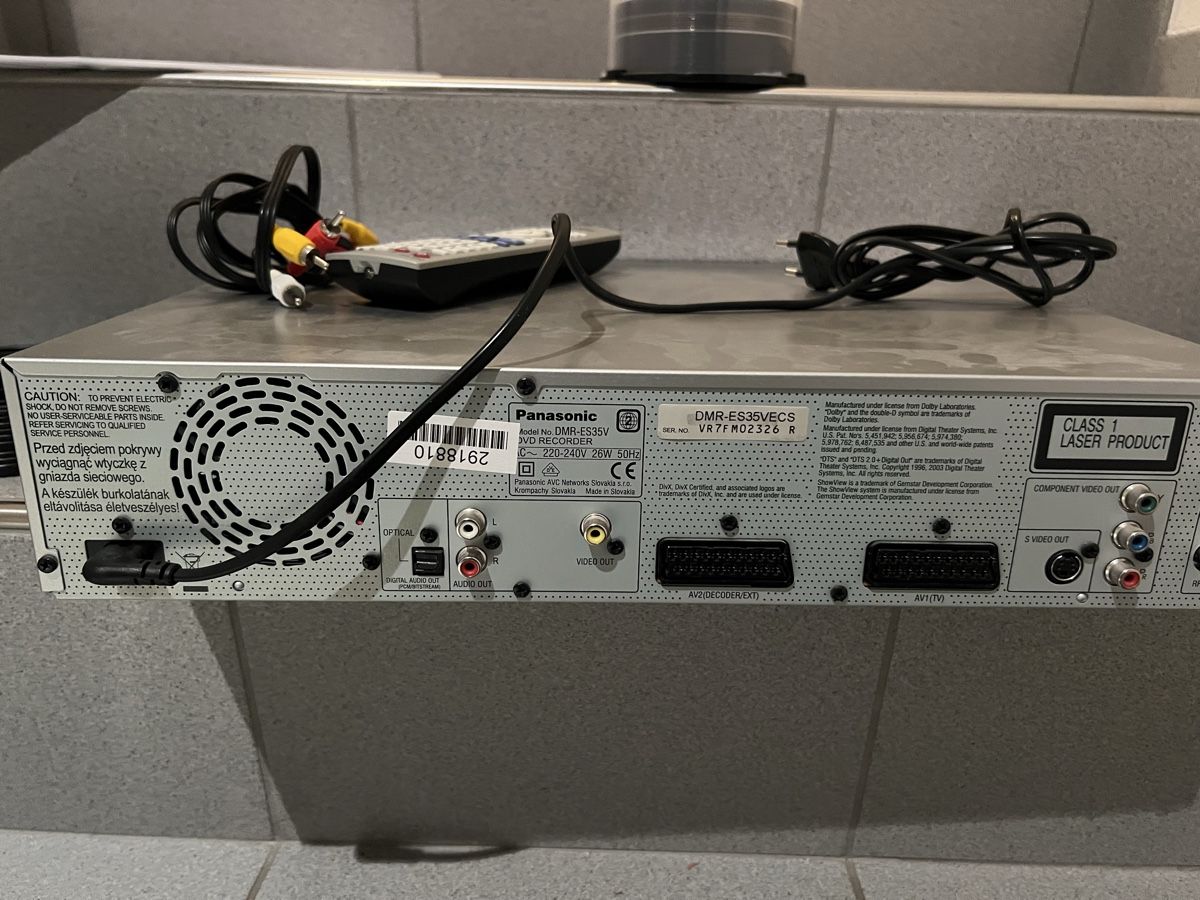 Panasonic Aufnahmegeräte: DVD & VHS-Videorecorder von Panasonic DMR-ES35V – Gebraucht aus Schongau von Retro_Shop 7