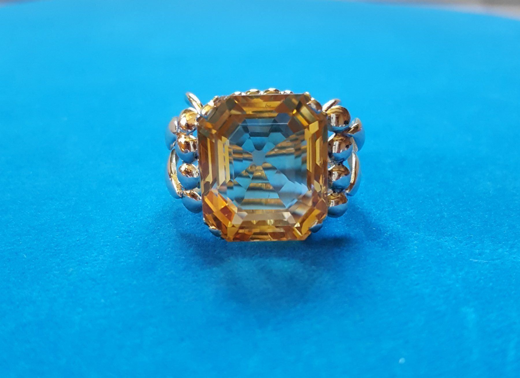 Ringe: Massiv Unikat 585 Gold Ring Mit Citrin – Gebraucht aus Wald ZH von Aniade 8