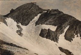 Säntis Bergpostkarte, 1953, Vintage,