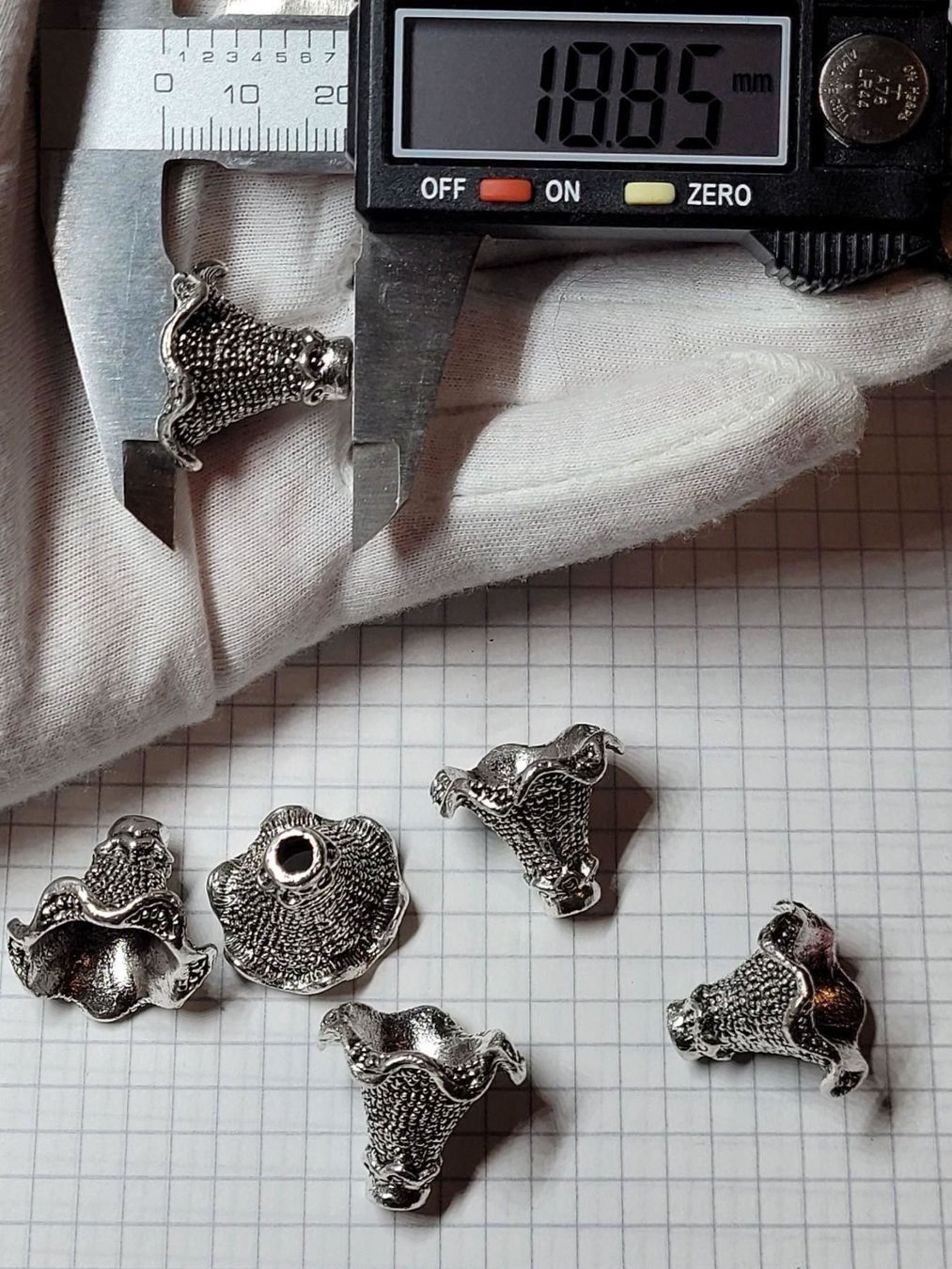 Sonstiger Schmuck: Großes Element basteln Perle zwischenelement space Kette – Neu (gemäss Beschreibung) aus Riedt b. Erlen von Gottestraene 5