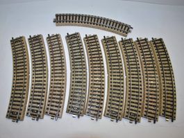 Märklin Schienen gebogen M-Gleis 5100 (ABU022)