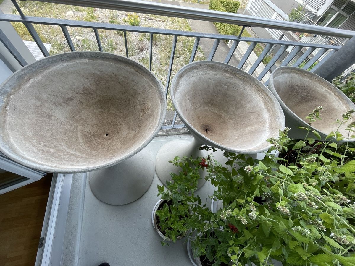 Eternit Vasi per fiori: 3 Guhl Spindeln, Diabolo – Usato da Zürich venduto da Punkt... 5