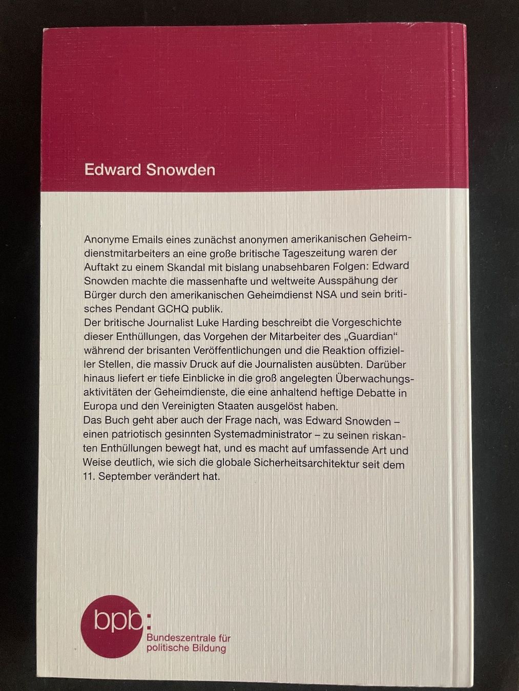 Libri: Edward Snowden- Buch – Usato da Zürich venduto da ele_n2mn 1