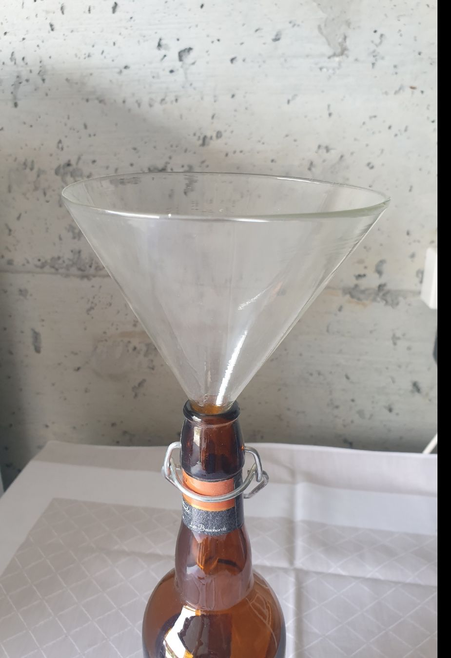 Altri elettrodomestici e apparecchi d’epoca: Entonnoir en verre – Usato da Vauderens venduto da sylvieswiss