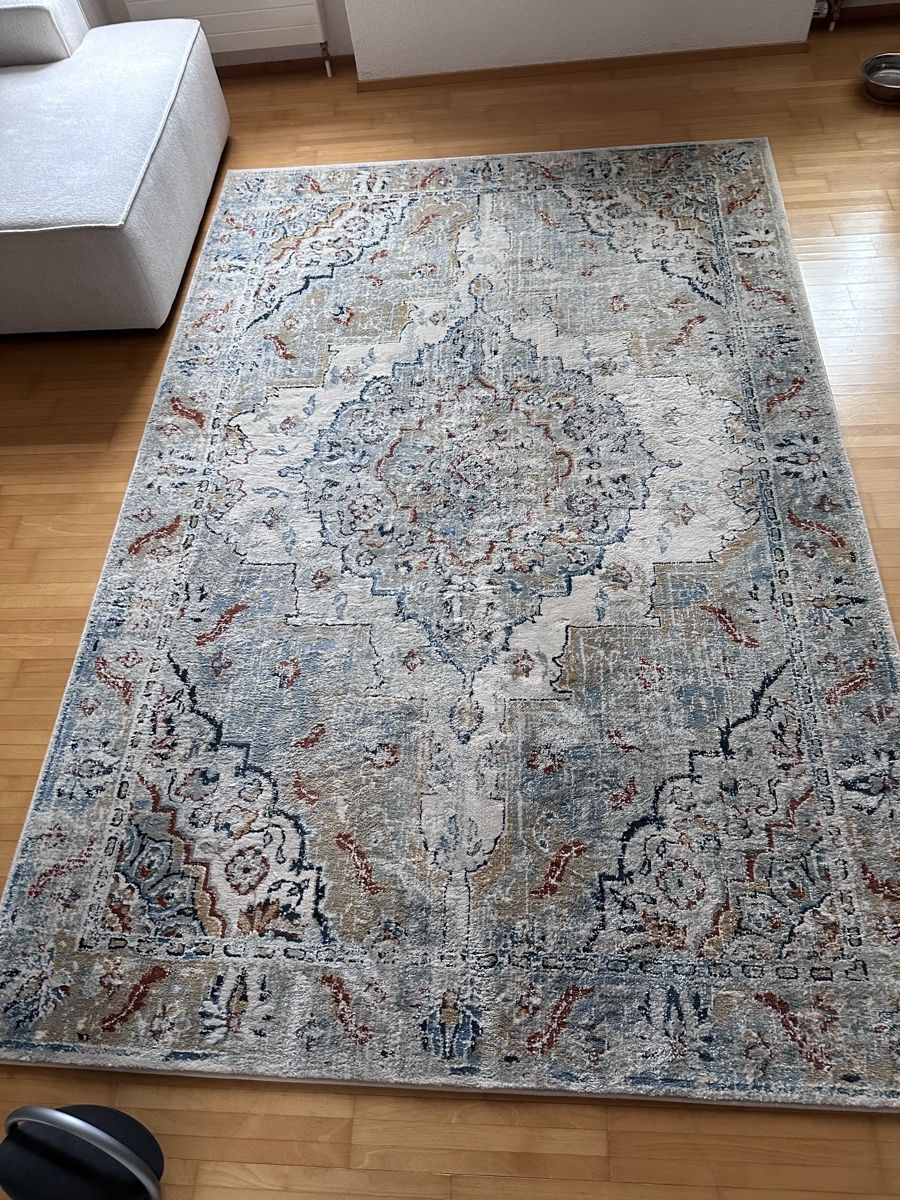 IKEA Teppich Kurzflor ONSEVIG bunt 200x300 cm (Neu (gemäss Beschreibung)) in Brugg AG für CHF 49 – nur Abholung auf Ricardo kaufen