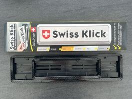 Nummernrahmen Set Carbon Swiss Klick NEU
