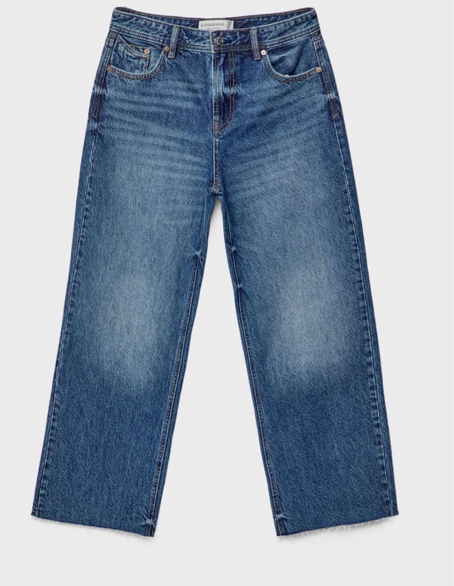 Jeans: Graue Stradivarius Jeans, Gr. 38 – Gebraucht aus Adetswil von jul_qvl5 5