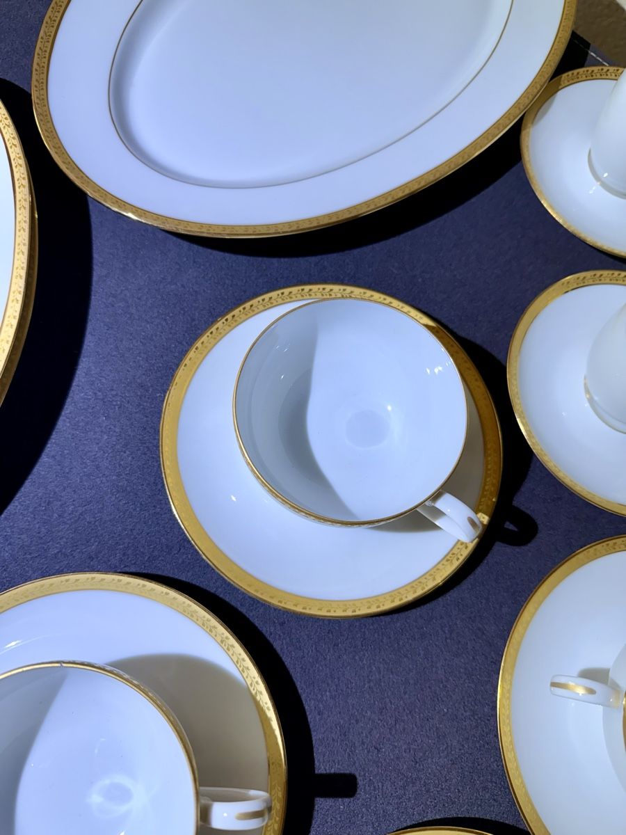 Set di piatti: Limoges Matignon Gold  lot 37 pièces – Nuovo (secondo la descrizione) da Le Sentier venduto da dar_hb62 6