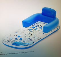 Luftmatratze Cool Blue als Badespass