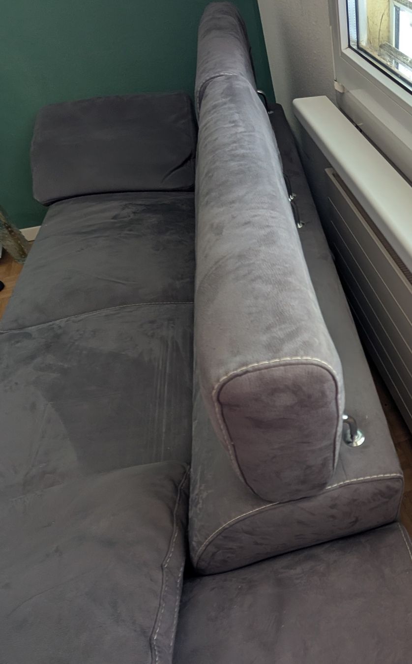 Divani: Schubiger Sofa, Stoff Crown stone, Grau. – Usato da Binz venduto da mst_6dy6 3