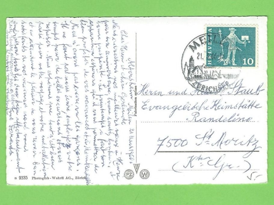 Cartoline postali: Zürichsee, Motorschiff "Linth" – Usato da Zürich venduto da t24_de 1