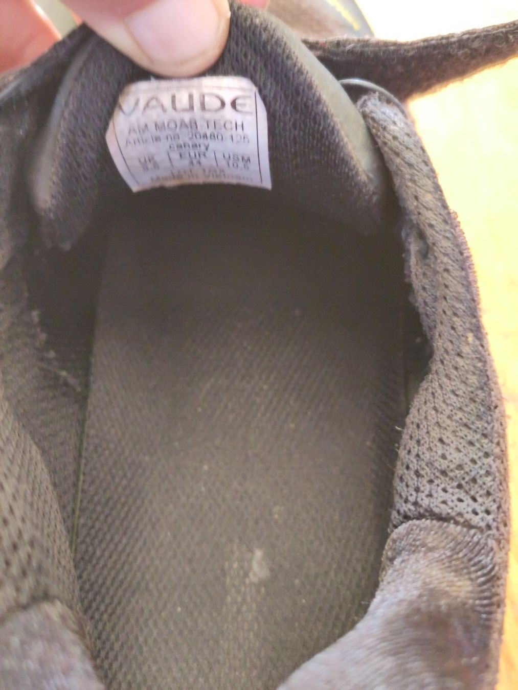 Scarpe da uomo: VAUDE moab tech avec système BOA 44 – Usato da La Chaux-de-Fonds venduto da JeanSeb 4