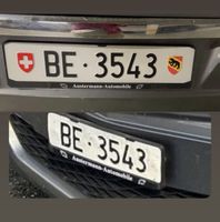 Kontrollschild BE 3543