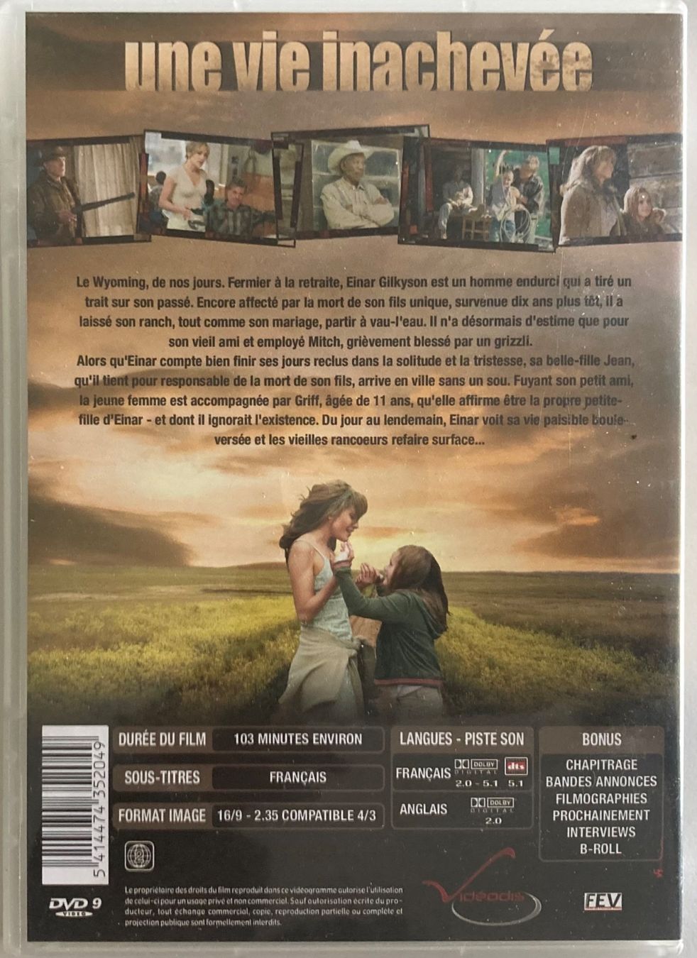 Tutti i DVDs: REDFORD / LOPEZ / FREEMAN - UNE VIE INACHEVÉE – Usato da Poliez-Pittet venduto da Newtown-Records 1