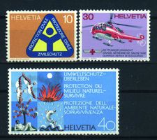 1972, Nr.517–519, Sondermarken II **