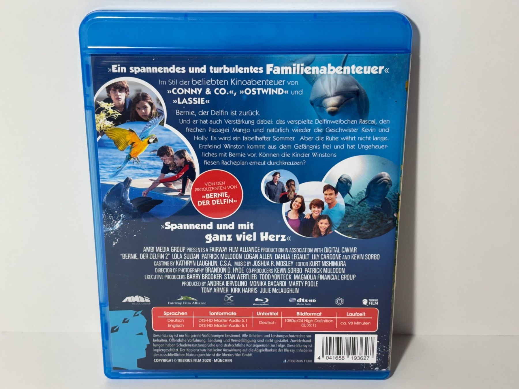 Alle DVDs: Bernie der Delfin 1&2 Blu Ray – Gebraucht aus Wilderswil von Sstriker 5