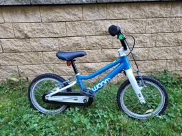 Vélo enfant Woom 2 bleu 14 pouces très bon état