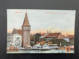 AK 1910 Lindau i. B. Hafen Bayern  (G515)