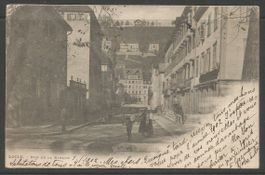 Carte P de 1901 ( Le Locle / Rue de la Banque )